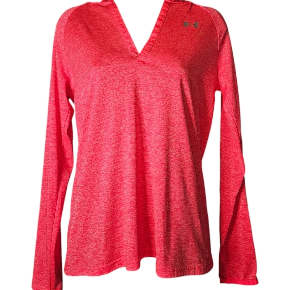 Under Armour Neon Hooded Long Sleeve Top